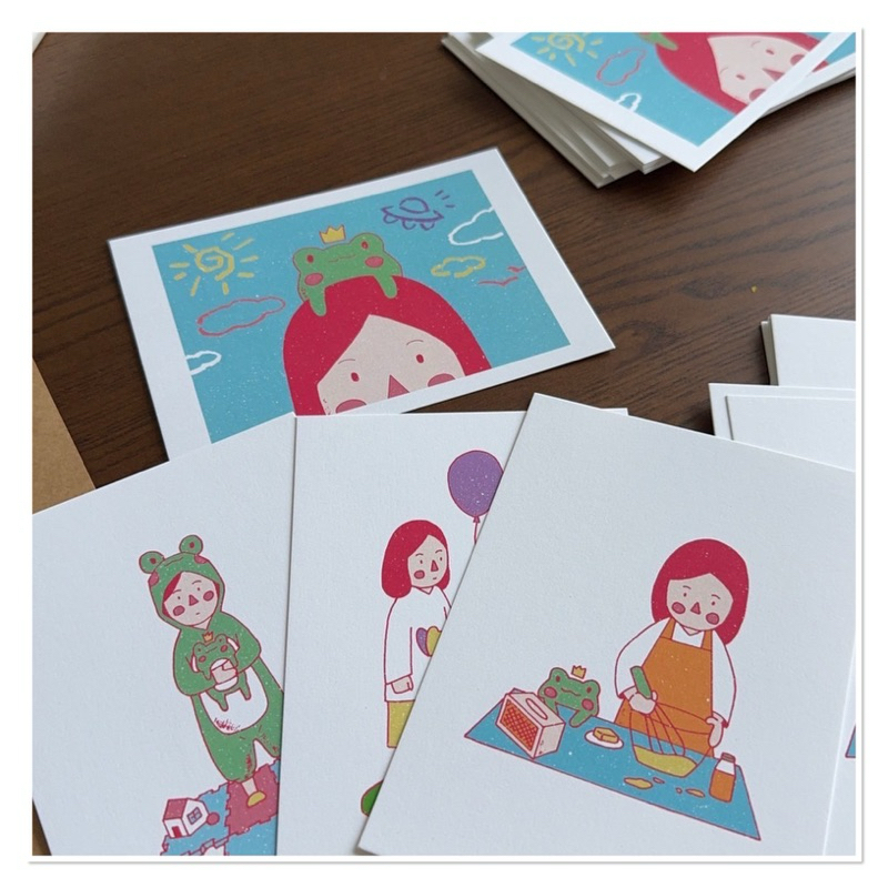 OBOB.BAKE  Postcards