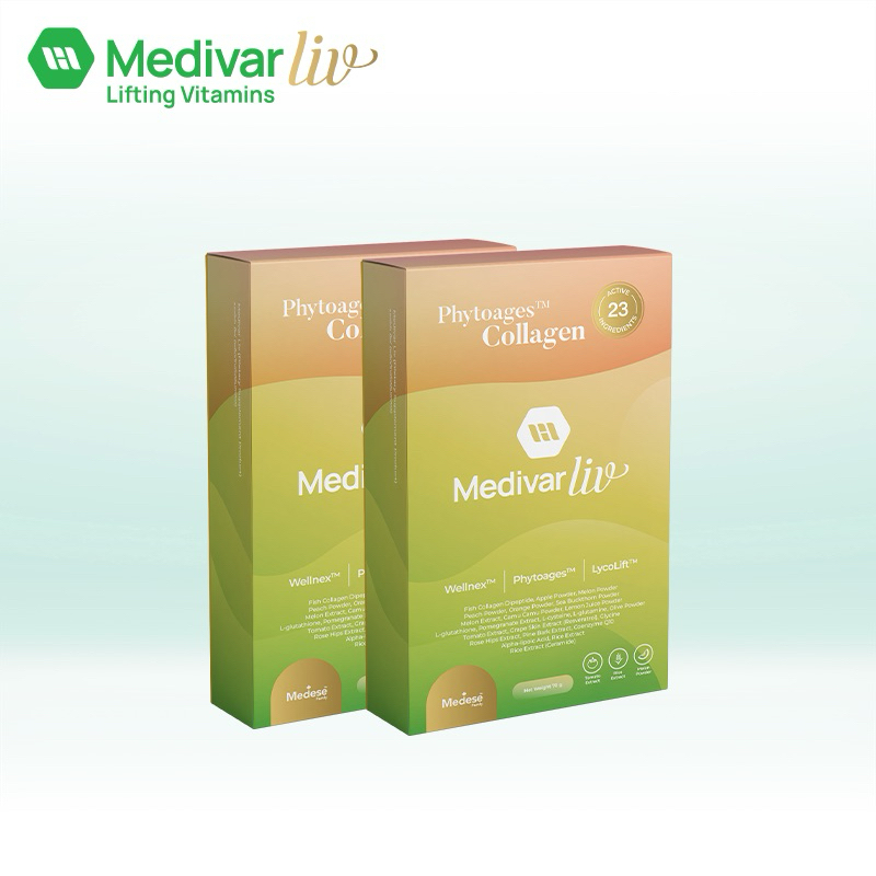 [ของแท้100%] Medivar liv วิตามินยกกระชับ SET2
