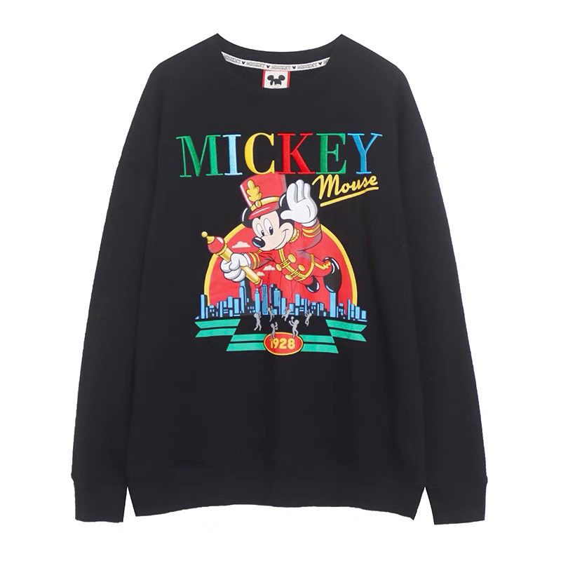 MICKEY sweatshirt Mickey Balloon squad 2MM DISNEY MACYS (TS434) สเวตเตอร์ มิคกี้  บอลลูน