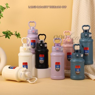 กระติกน้ำ 650ML.850ML. แท้งค์เก็บอุณหภูมิ สแตนเลส316 เก็บความร้อนและเย็น ขวดน้ำเดินทางกลางแจ้ง B0165