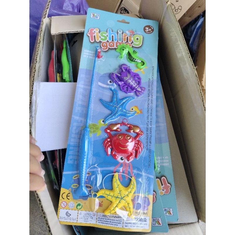 ของเล่นตกปลากันใหญ่ ขายส่งยกโหล12อันสุดคุ้ม