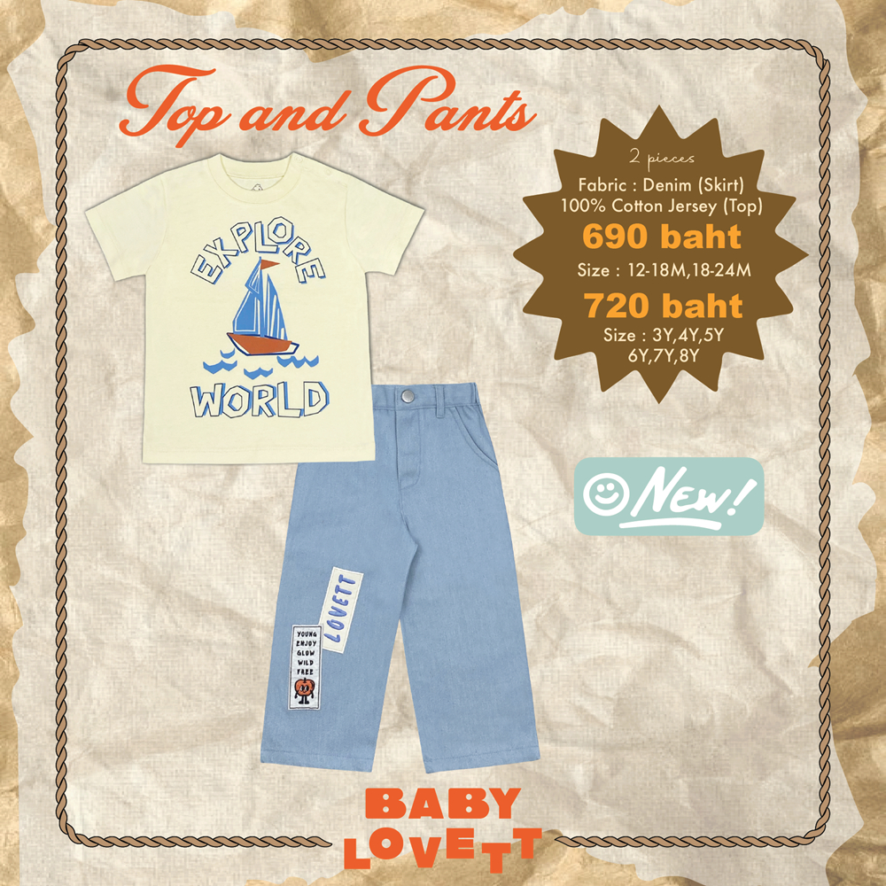 09 Denim - Top and Pants