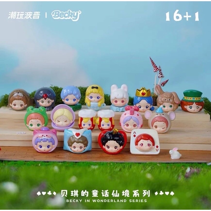 โมเดลน้อง Becker in Wonderland (สีฟ้าธรรมดา) (สีน้ำตาลพิเศษ) น้องเป็นบีนเล็กตั้ลล้าก