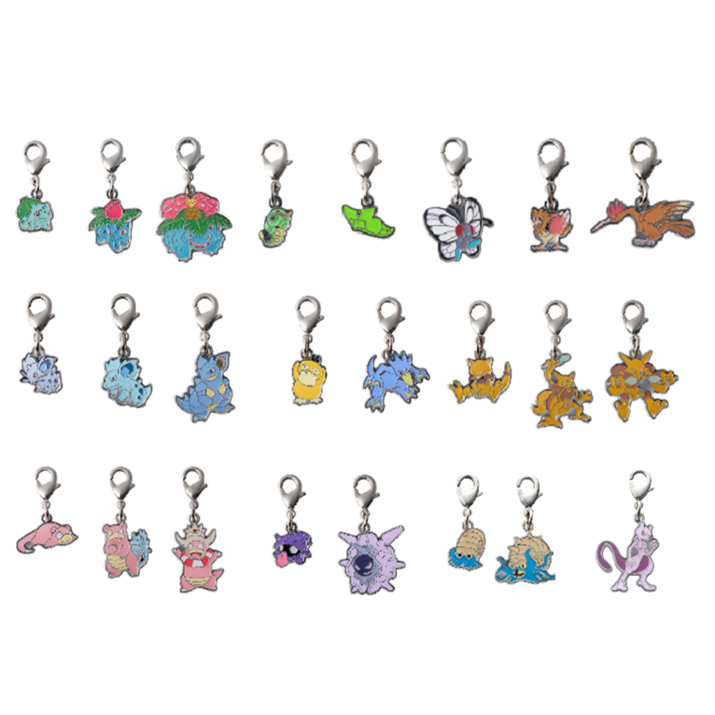 [Direct from Japan] Pokemon Kanto Metal Charm Series​ Japan NEW