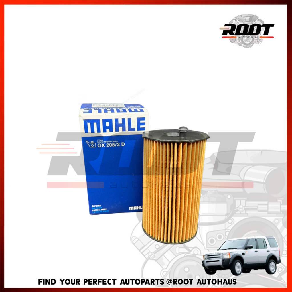 MAHLE กรองเครื่อง 25.55x88.50MM. LAND ROVER DIFCOVERY เครื่อง 2.7 TD V6 ปี 05 ขึ้น XF XJ เบอร์ OX 20