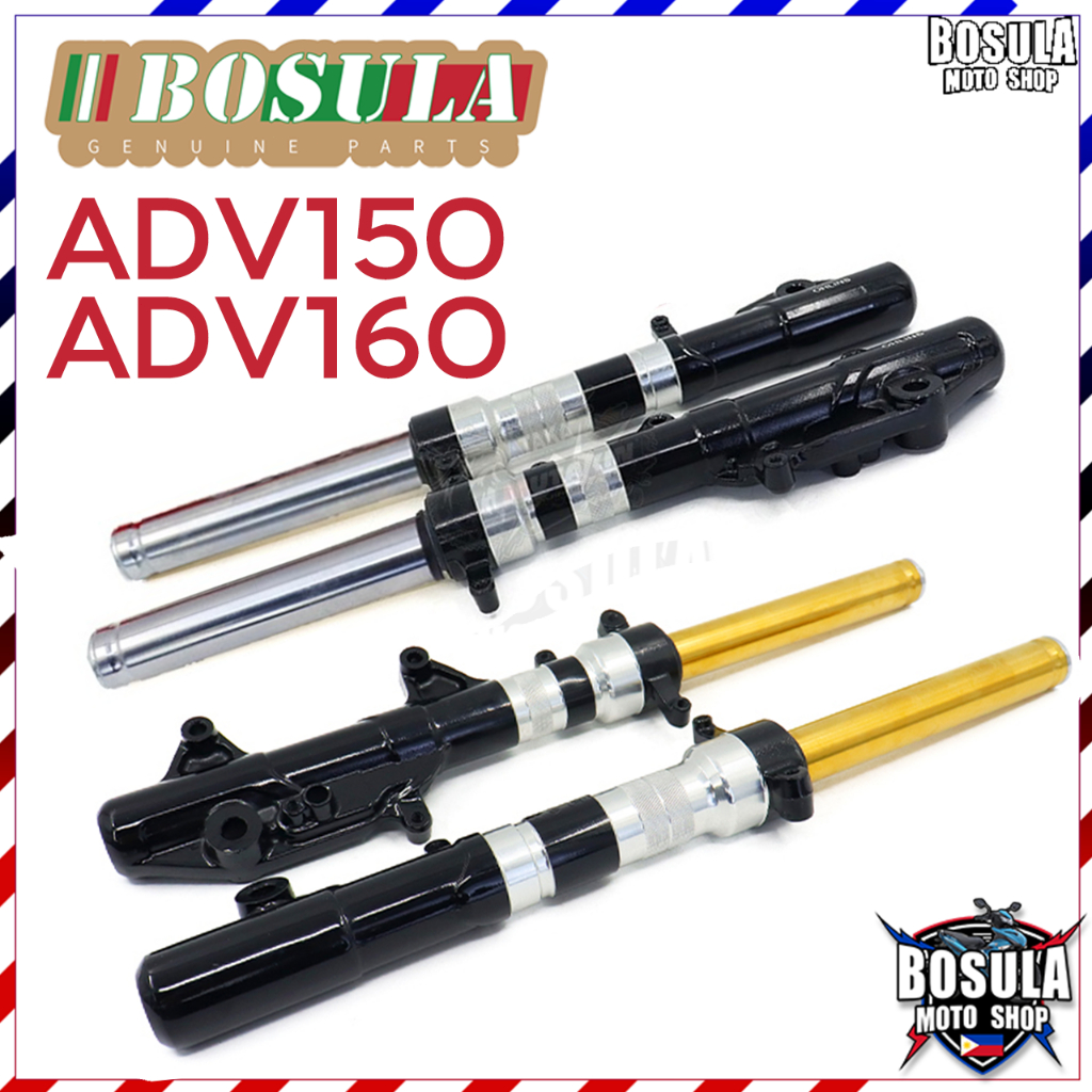 BOSULA โช้คหน้า กระบอกโช้คกลึง YAMAHA ADV150 ADV160 กระบอกโช๊ค+แกนโช๊คหน้า