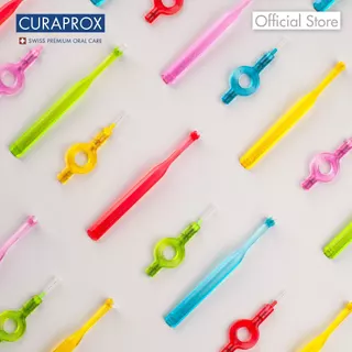 CURAPROX CPS Prime Start แปรงซอกฟัน จำนวน 5 หัวแปรง พร้อมด้ามแปรง 2 แบบ