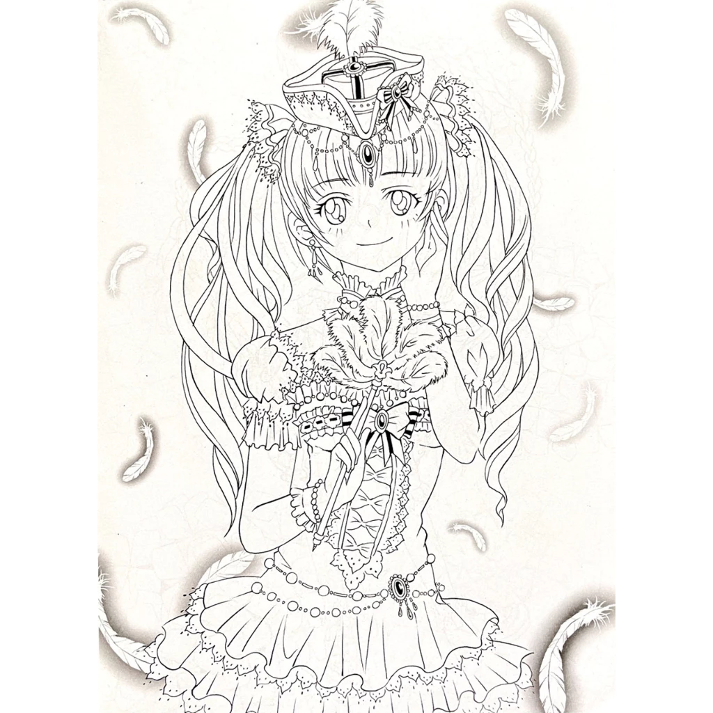 kidtuk สมุดภาพระบายสี นิทานแสนสนุก กับเจ้าหญิงแสนสวย ภาพชัด ระบายง่าย สำหรับเด็ก thumbnail 4