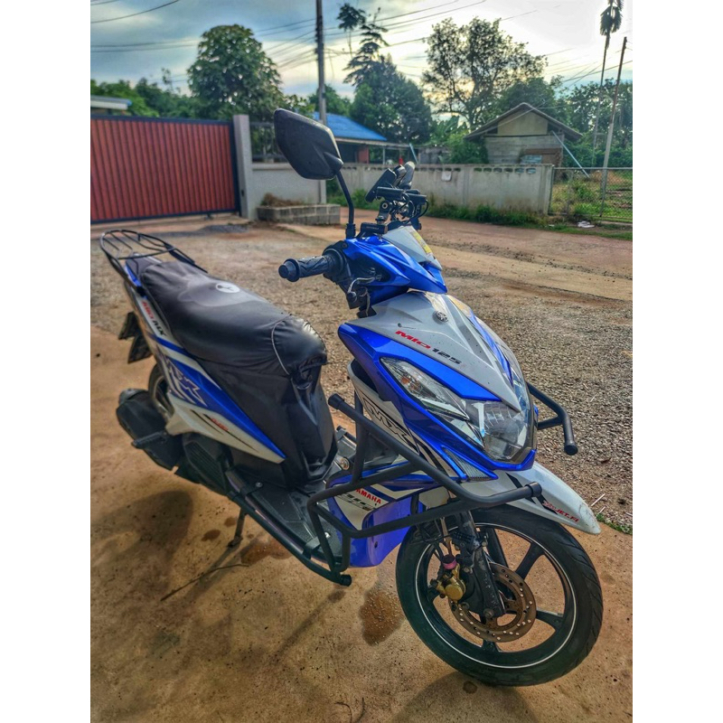 แคชบาร์ mio125i Mxงานสร้าง