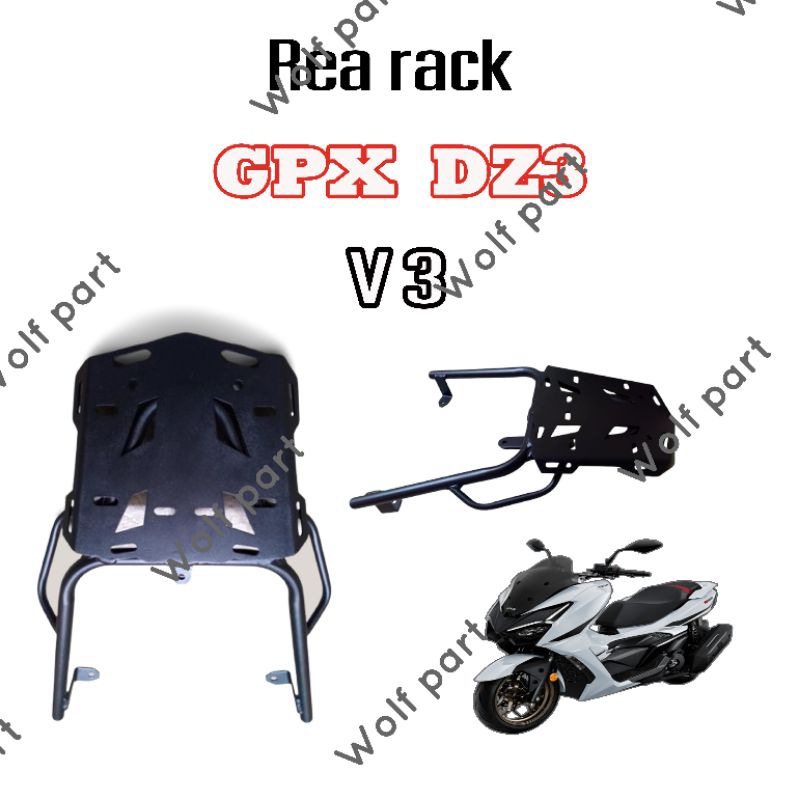 แร็คท้าย GPX DZ3 ( V3 ) ตะแกรงท้าย DZ3 ( V3 )