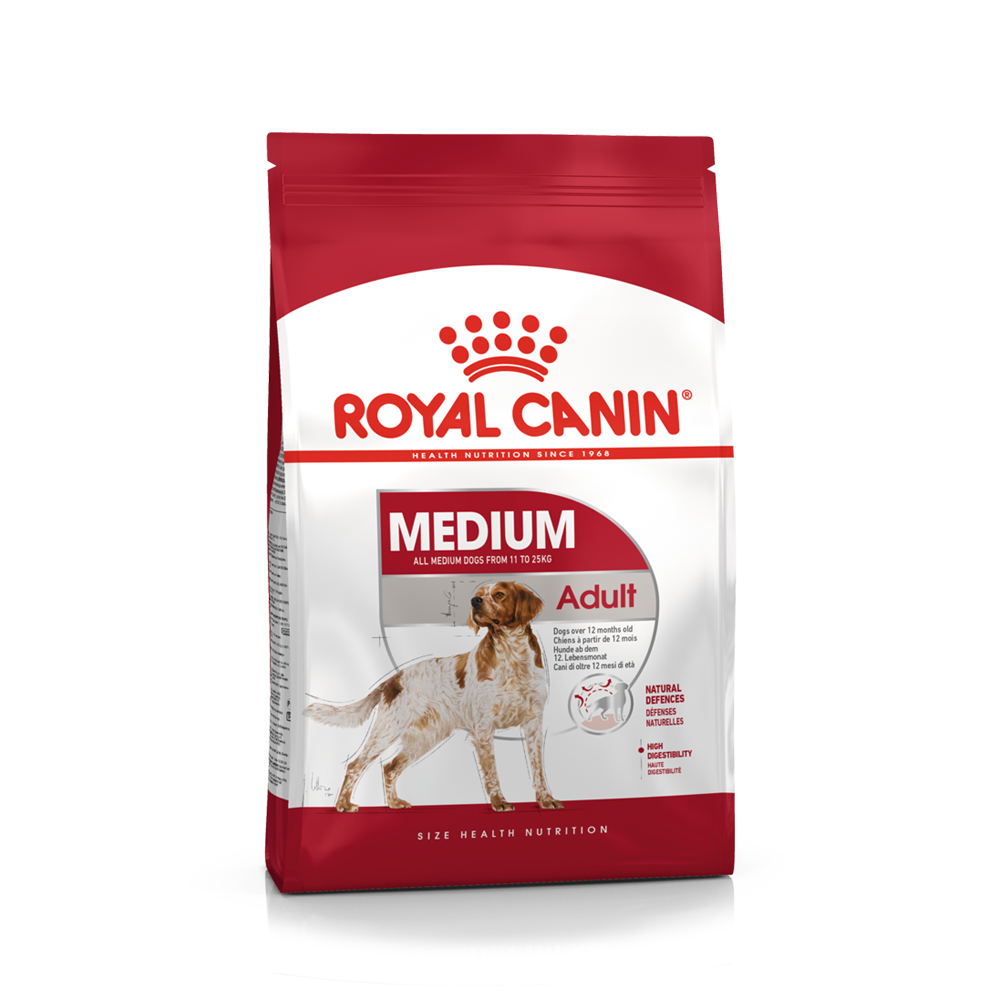 Royal Canin MEDIUM ADULT อาหารสุนัข (แบบเม็ด) สำหรับสุนัขโต ขนาดกลาง (4kg, 15kg) - รูปที่ 3