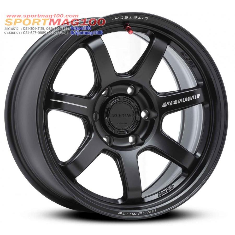 ล้อแม็กซ์ Lenso VT7 LITETECH+ สีดำด้าน 9-18นิ้ว 6รู139 ET0 [21637]