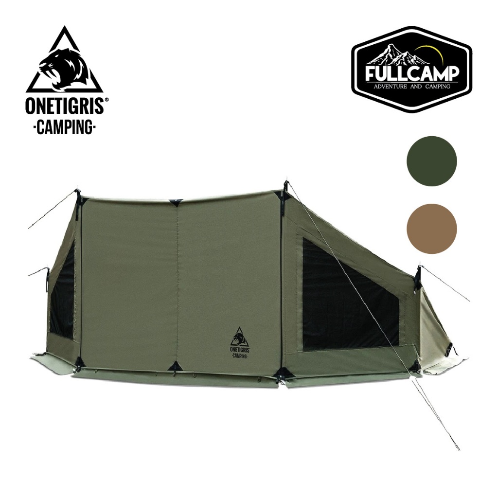 OneTigris MICABIN T/C Camping Tarp เต็นท์แคปม์ อุปกรณ์เสริมเต็นท์บังแดดกันฝน