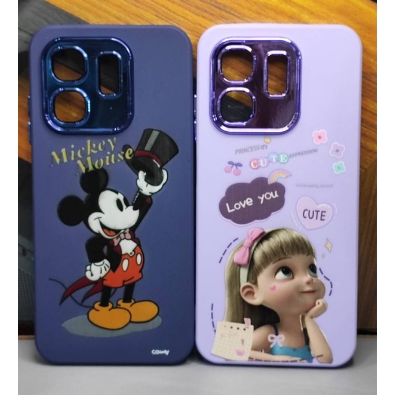 เคสกำมะหยี่ลายการ์ตูนน่ารัก รุ่น lnfinix Smart 9 Smart 8 Smart 7 Smart 6 Smart 6HD Smart 5  พร้อมจัด