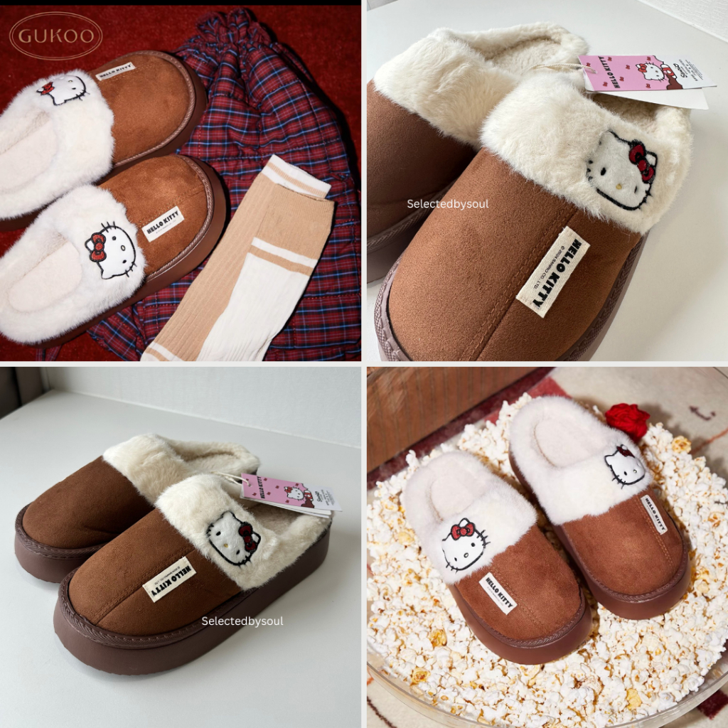 [Preorder] Gukoo x Hello Kitty Slippers สินค้าของแท้ 100% น่ารักมากก 🥰