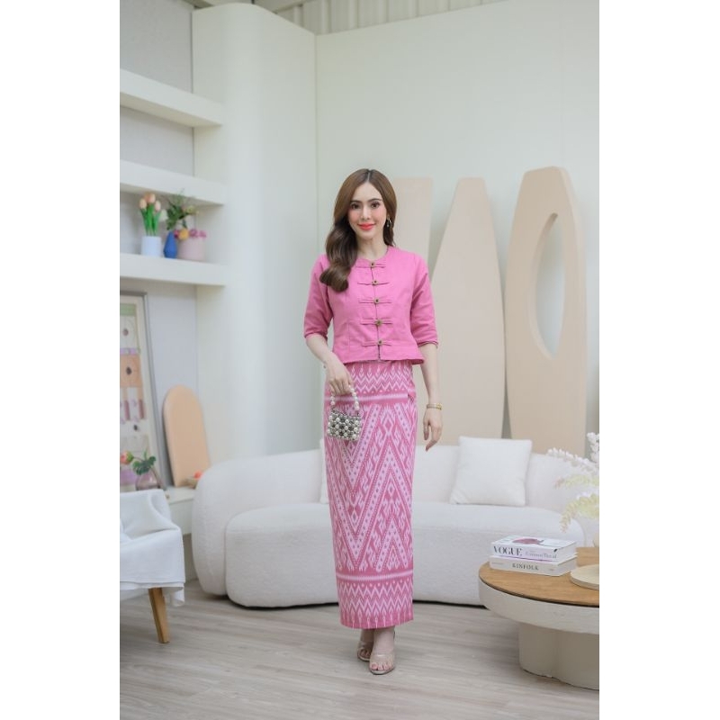 เซ็ตเสื้อ+ผ้าถุงผ้าฝ้ายเชียงใหม่ ซื้อเป็นเซ๊ตประหยัดกว่า 20 ฿++ - รูปที่ 4