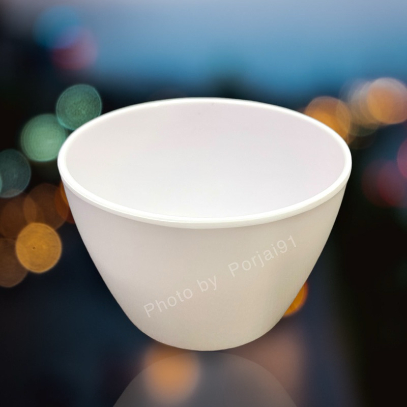 โถตุ๋น 5" นิ้ว Siam Bestware #B6108-5 white(สีขาว)
