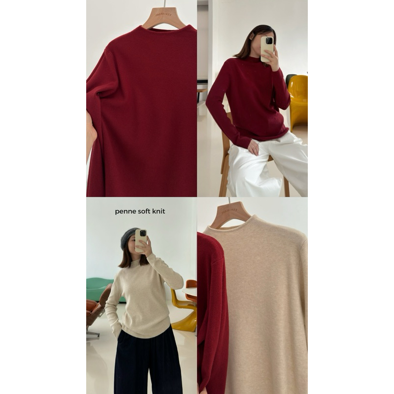 FADTHINGS : penne soft knit top
