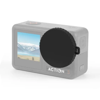 Puluz ฝาปิดหน้าเลนส์ DJI Osmo Action 6 / 5Pro / 4 / 3 ฝาครอบเลนส์ป้องกันรอย Len Cap Protective Cover