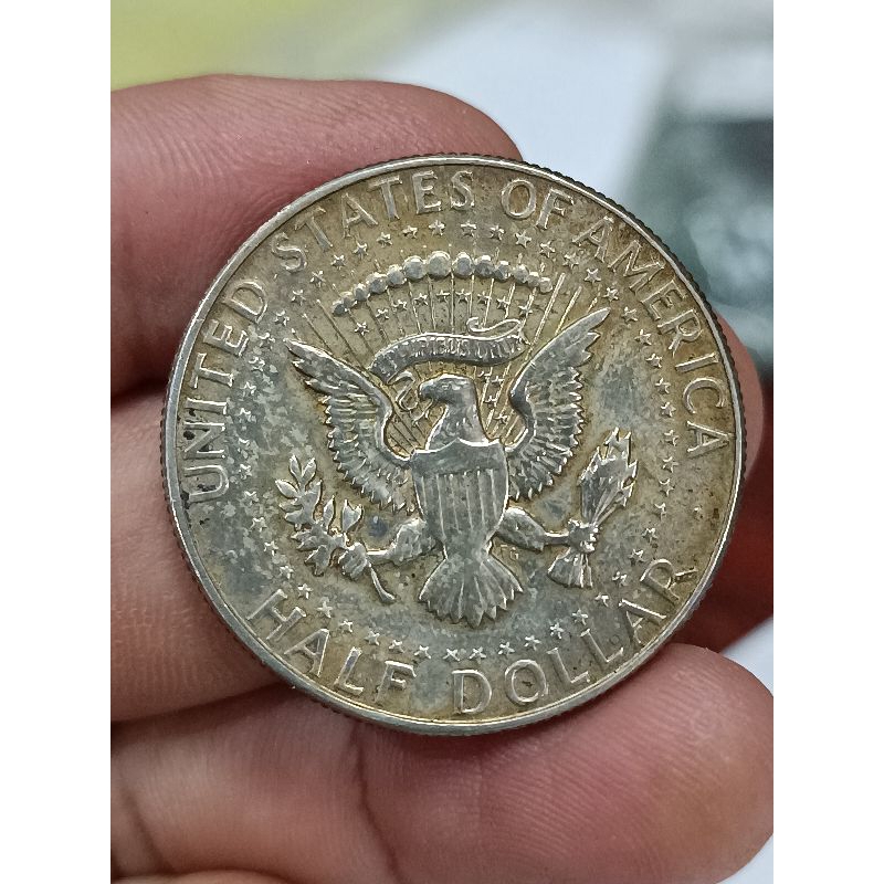 เหรียญ Half Dollar ปี 1968-D United States 40% Silver