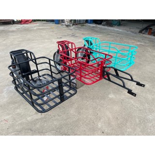 พ่วงท้ายมอเตอร์ไซค์ พื้นที่ใช้งานจริง กว้าง 55 ซม ยาว  80 ซม…