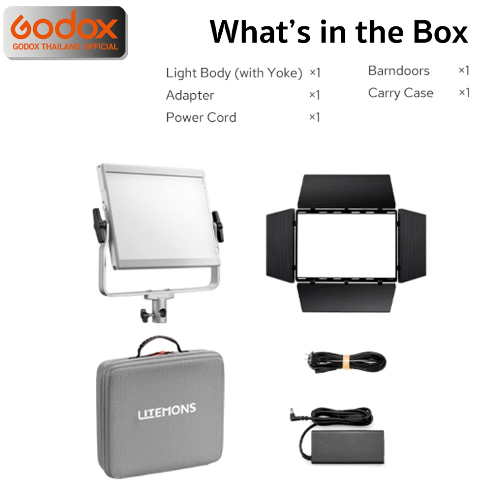 Godox LED Litemons LP600R 60W RGB - รับประกันศูนย์ Godox Thailand 3ปี