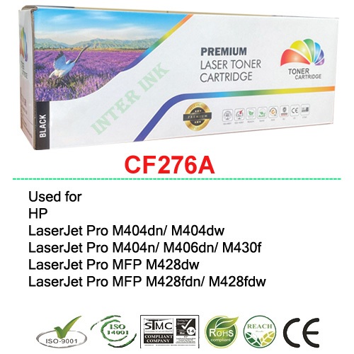 หมึกเลเซอร์ LaserJet Pro MFP M428dw/ M428fdn/ M428fdw (CF276A) สีดำ Full Color