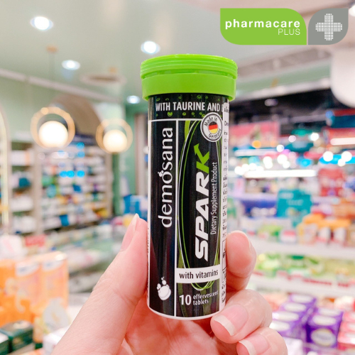 Demosana Spark with vitamins เเก้เเฮงค์ ลดอ่อนเพลีย ผ่อนคลาย