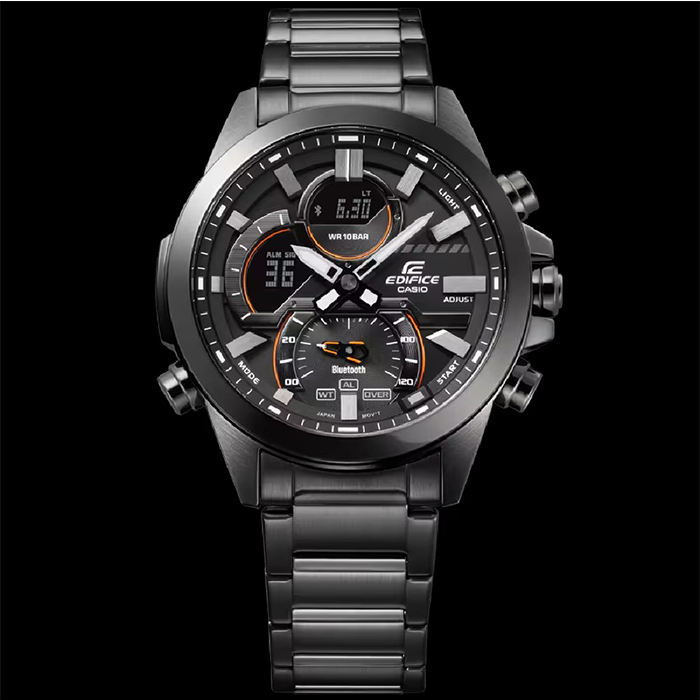 นาฬิกาCASIO EDIFICEรุ่น ECB-30D ,ECB-30DC นาฬิกาข้อมือผู้ชายสายแสตนเลส เชื่อมต่อสมาร์ทโฟน-ของแท้ 100% รับประกันศูนย์ CMG
