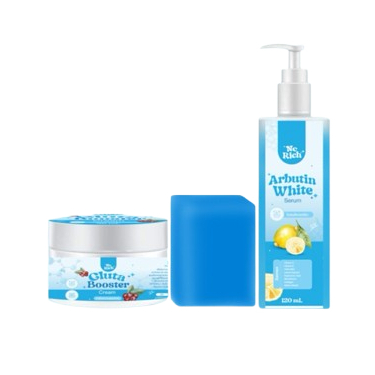 NC Rich Arbutin White Serum เซตโดสฟ้า 1 เซต มี 3 ชิ้น