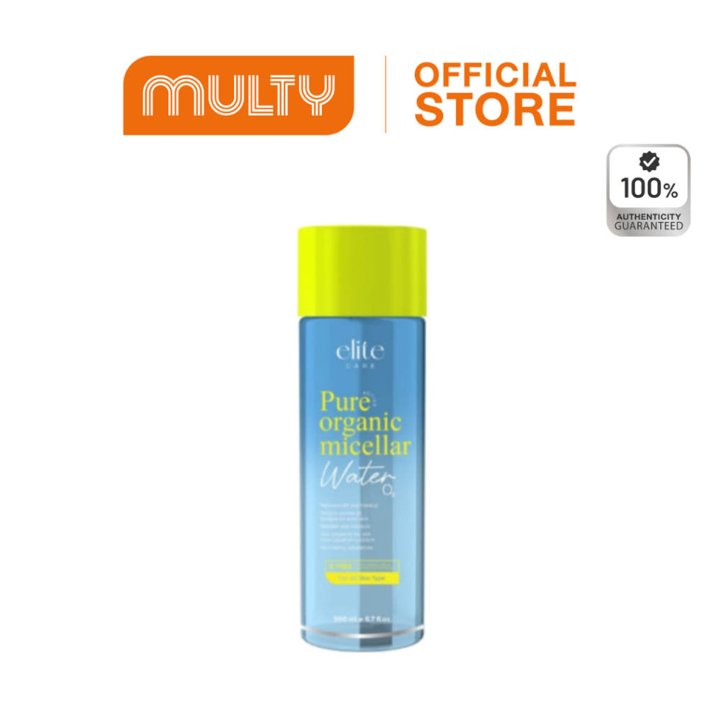 Elite Care-Pure Organic Micellar Water 200ml. คลีนซิ่ง