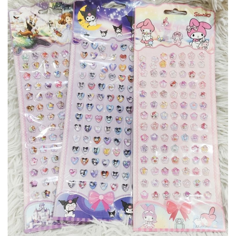 พร้อมส่ง Face crystal sticker เพชรติดหน้าคุโรมิ ชินนาม่อน เอลซ่า คริสตัลแต่แฟชั่น สติกเกอร์ ติดหน้า คริสตัลติดหน้า