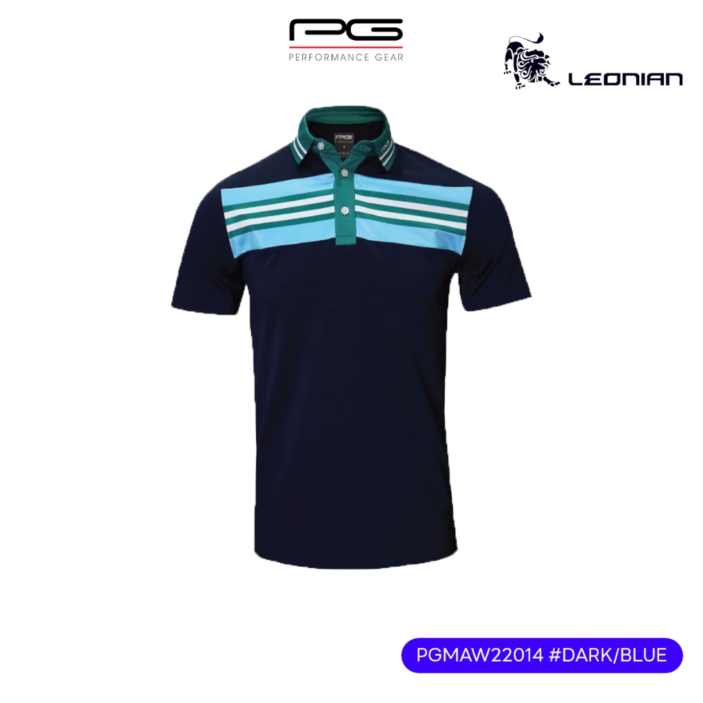 เสื้อผ้ากอล์ฟ PG 23F ST MEN # PGMAW22014 DARK BLUE