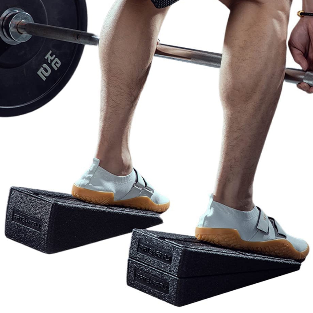 Squat Wedges 3 Piece Calf Extender Anti-Slip Squat Incline, Leg Extender Incline Plate Platform for 