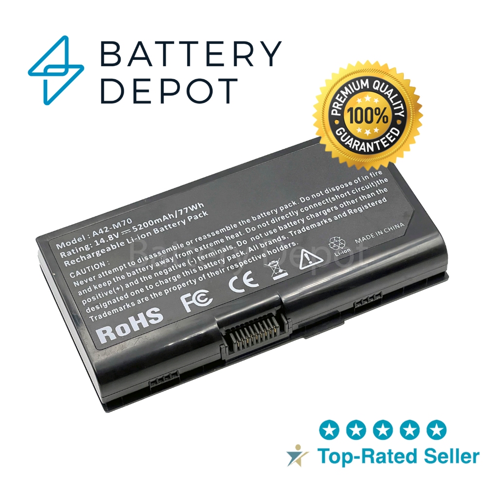 BenQ แบตเตอรี่ (สำหรับ BenQ S57) A32-M70 07G0165A1875 BenQ battery Notebook แบตเตอรี่โน๊ตบุ๊ค