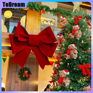 โบว์ใหญ่ คริสต์มาส อุปกรณ์ตกแต่งผนัง งานแต่งงาน ปาร์ตี้ ปีให…