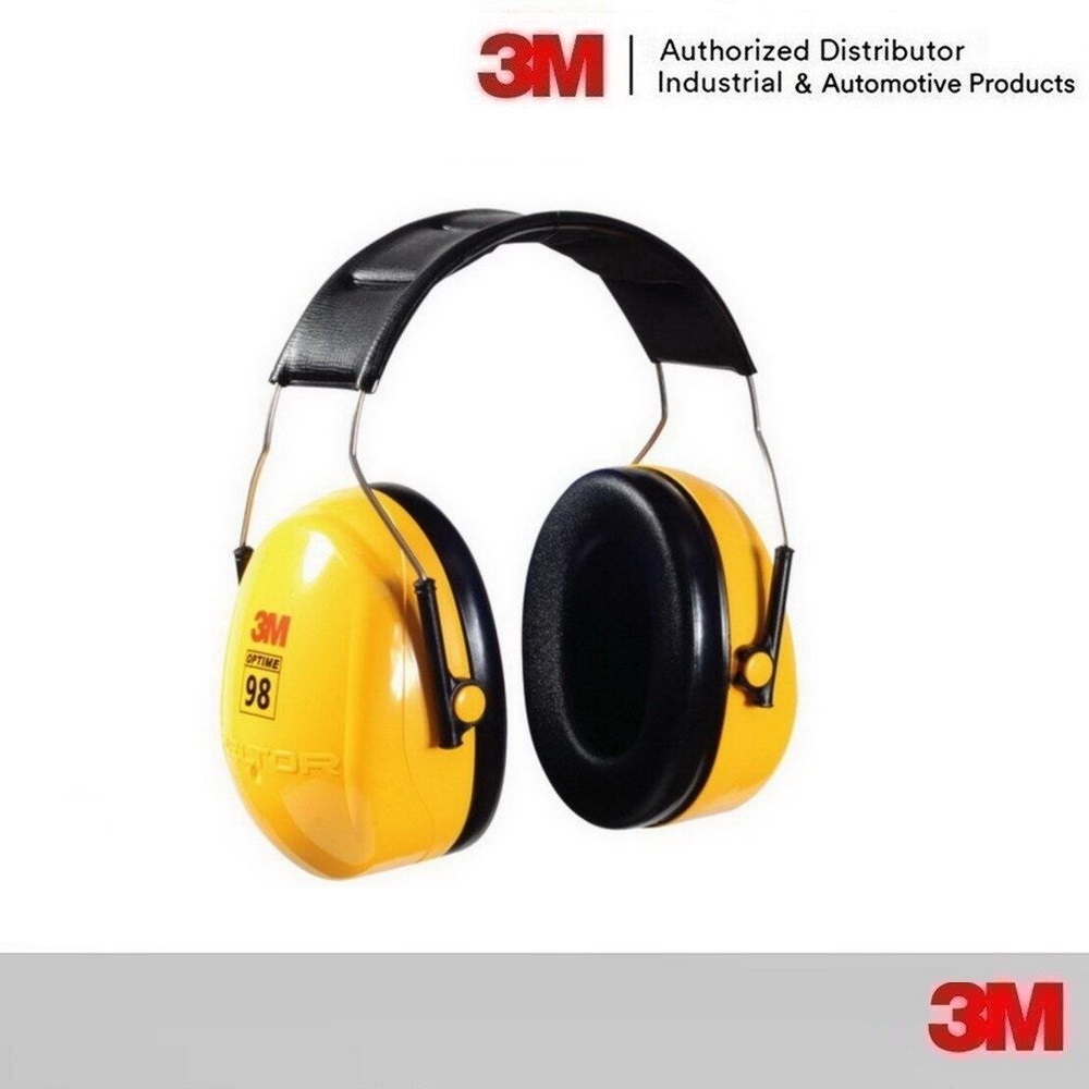 3M ครอบหูลดเสียง Peltor Optime 98 H9A คาดศีรษะ ค่าการลดเสียง 25 เดซิเบล