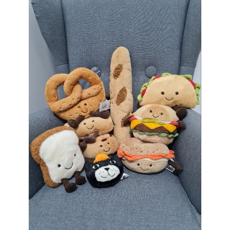 JellyCat - ตุ๊กตา Jellycat London - Bread and Pastries - ตุ๊กตาขนมปัง