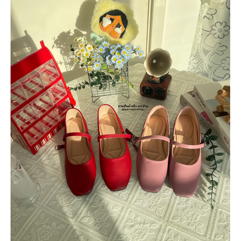 ꒰พร้อมส่ง꒱ รองเท้าคัทชูหนัง ไซส์35-44 | 🪭🫶🏻#รุ่นอลิส พื้นนิ่ม แบบไม่เสริมส้น (สั่งผ่านShopee Video ลด100.-)