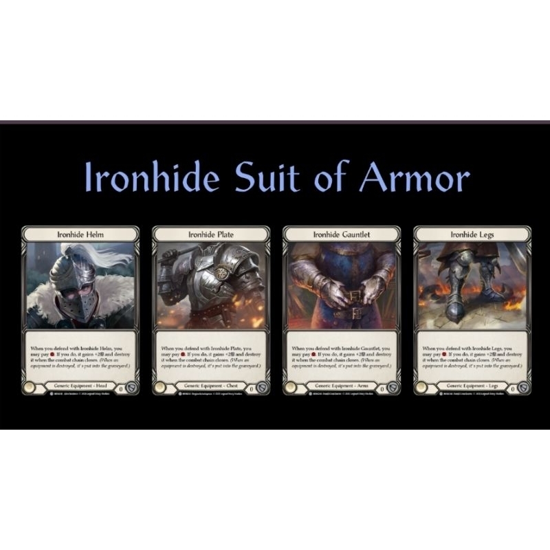Flesh and blood:Ironhide Set(Non Foil)