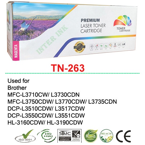 หมึกเลเซอร์ Brother MFC-L3710CW/ L3730CDN/ L3750CDW/ L3770CDW (TN-263) Full Color