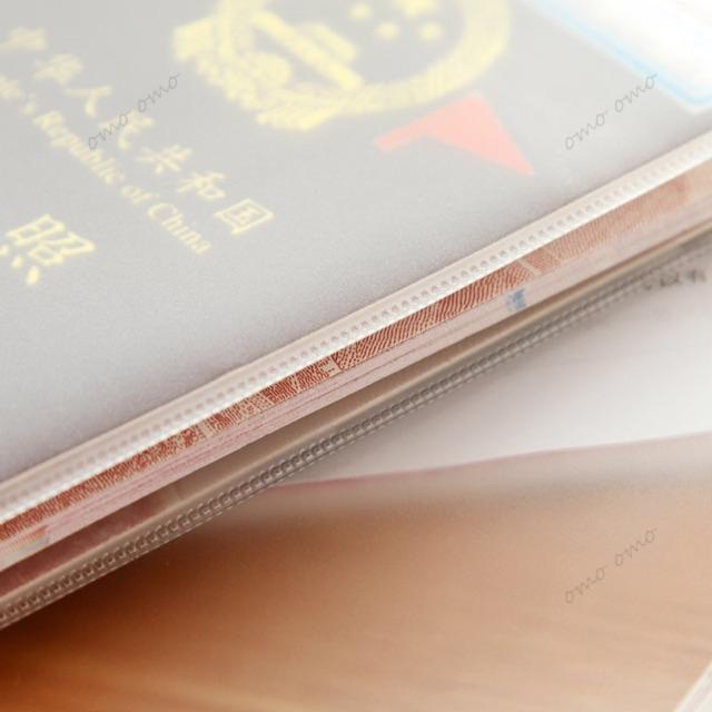 ปกพาสปอร์ต ปกพาสปอร์ตไทย ซองใส่พาสปอร์ต (ขุ่น/ใส) กันน้ำ ปกพาสปอร์ต มีช่องสำหรับใส่บัตร ซองพาสปอร์ต PVC