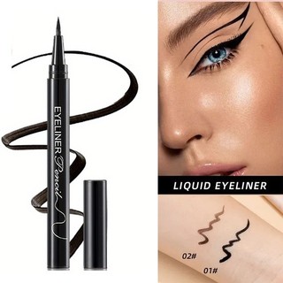 EYELINER อายไลเนอร์ อายไลเนอร์ กันน้ํา กันน้ํา ติดทนนาน เรียบเนียน ใช้ง่าย เม็ดสีสูง ไม่เลอะง่าย