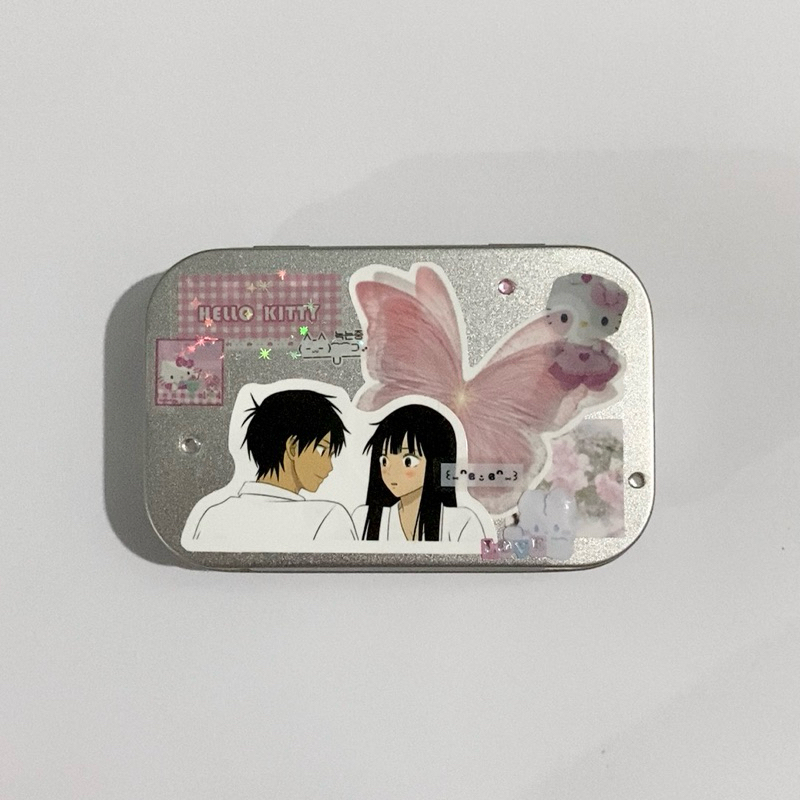 🍥 Kimi ni todoke tin wallet 🍀 มีลายทั้งฝากล่องด้านหน้าและด้านใน