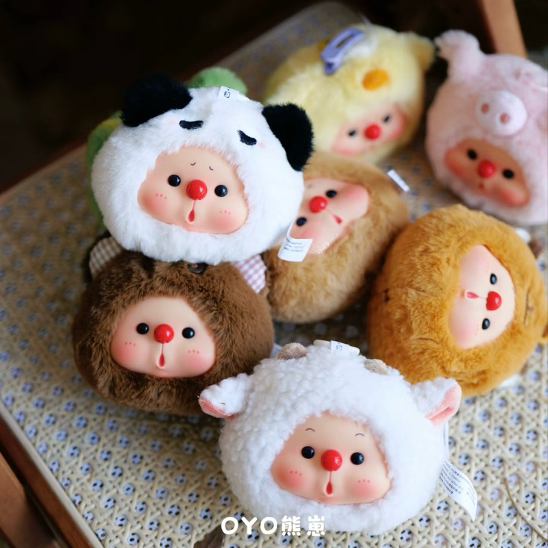 （แบบจุ่ม) OYO Animal's Line พวงกุญแจห้อยกระเป๋า