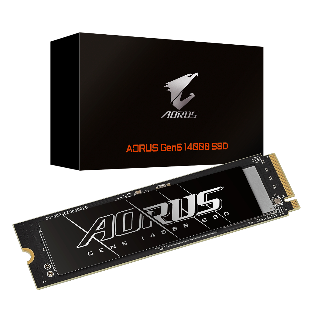 SSD M.2 AORUS Gen5 14000 SSD 2TB GIGABYTE (AG514K2TB)