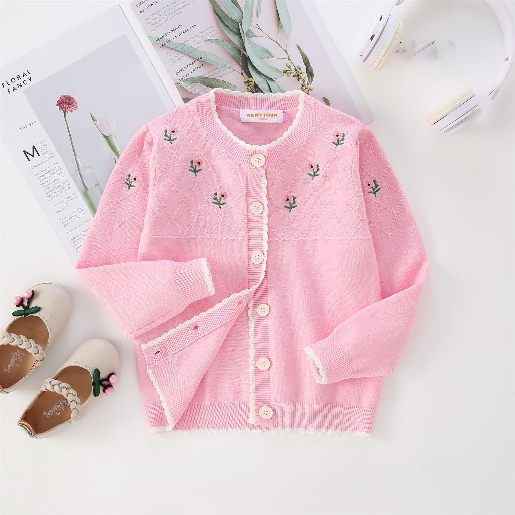 เสื้อคลุม เสื้อกันหนาวเด็ก เสื้อสเวตเตอร์และคาร์ดิแกน  N4407  (2-14 ขวบ)