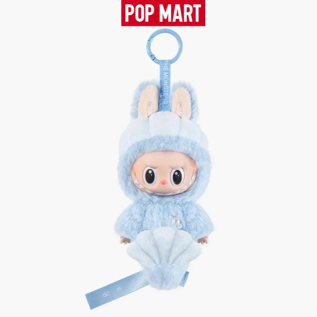 พร้อมส่ง24ชม POPMART LABUBU Singapore Limited Merlion Vinyl Plush Doll LABUBU Merlion พวงกุญแจ