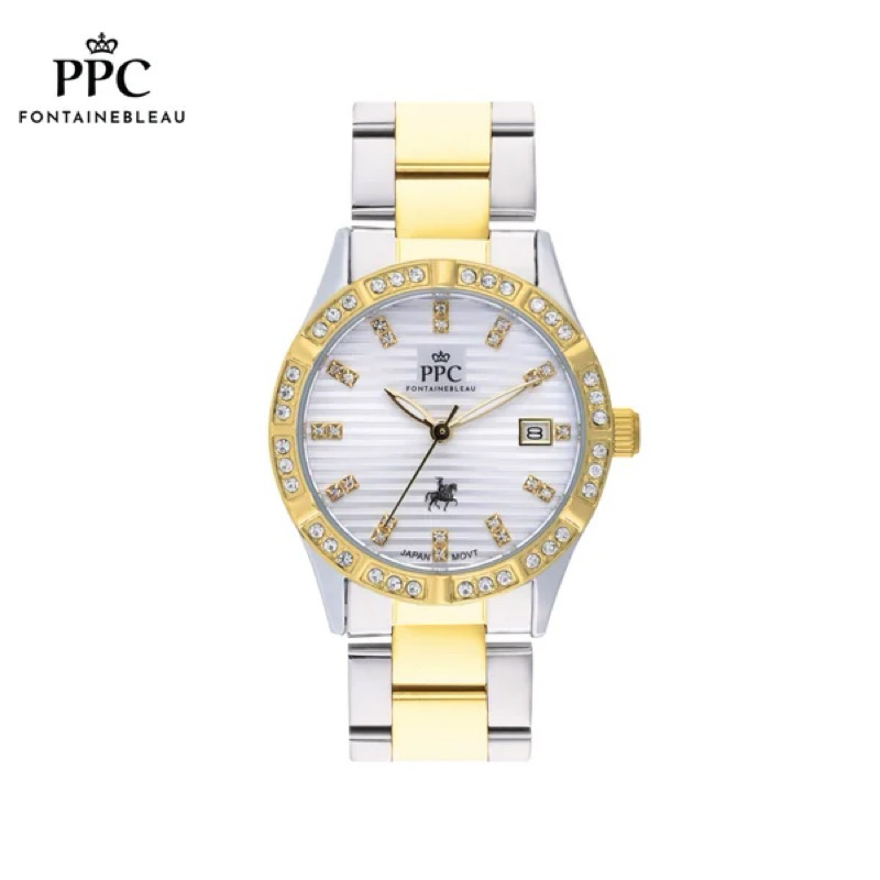 PPC FONTAINEBLEAU รหัส PPC-DF09 ของแท้100% ประกันศูนย์ไทย 1 ปี+กล่อง นาฬิกาข้อมือผู้หญิง