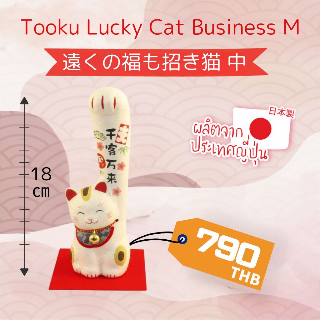 Tooku Lucky Cat (Size M)